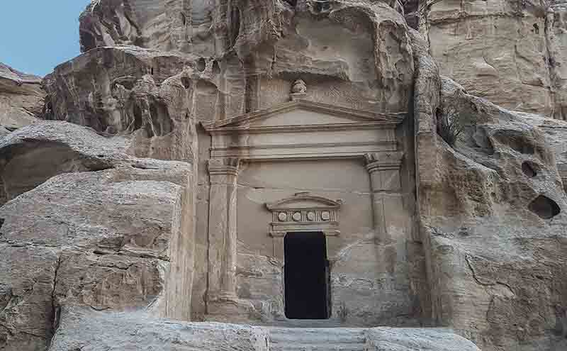 103 - Jordania - Little Petra - templo Nabateo